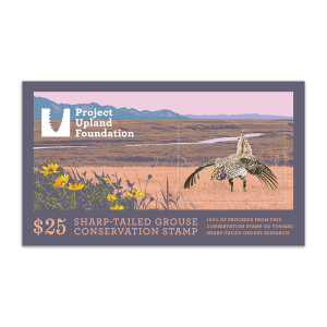 2026 Sharp-tailed Grouse Conservation Stamp